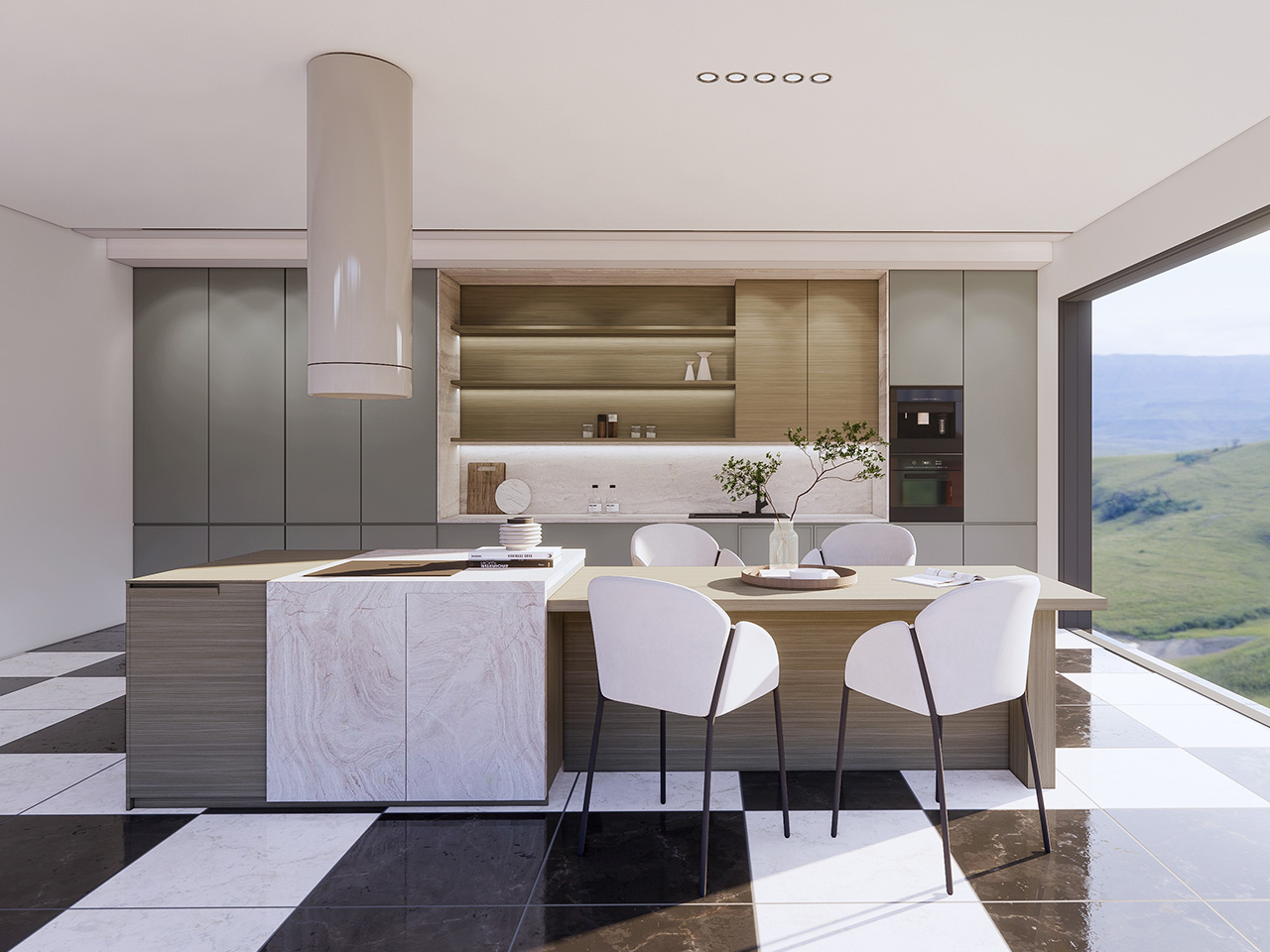 现代简约风格-餐厅