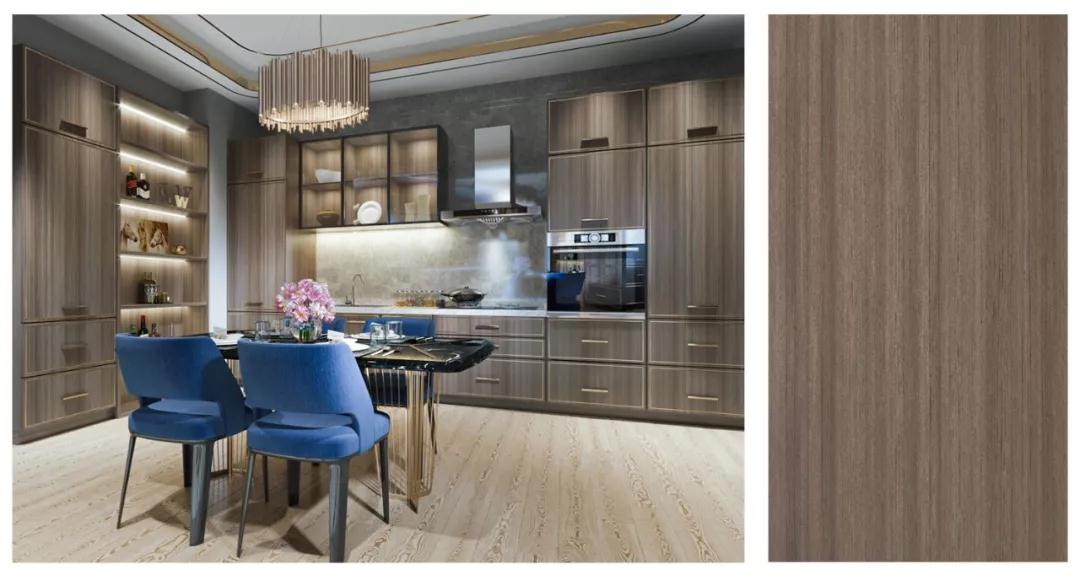 BBIN宝盈集团免漆生态板银沙柚木