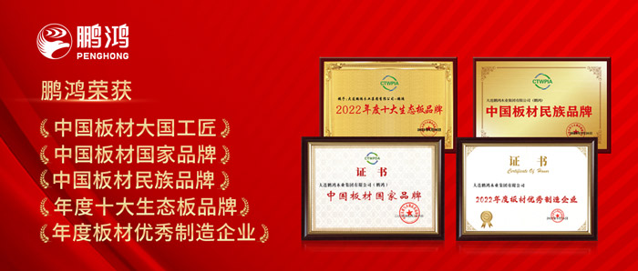 中国板材与定造家居大会，BBIN宝盈集团揽获5项荣誉