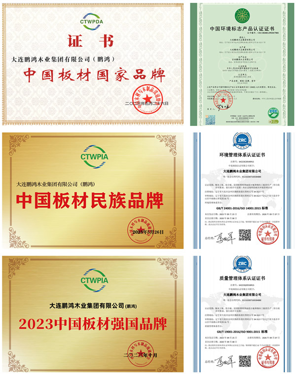 BBIN宝盈集团板材品牌荣誉